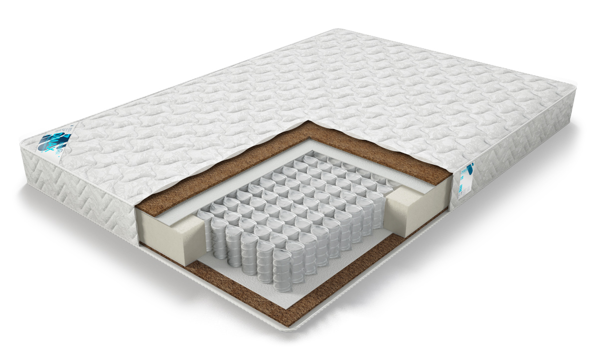 

Матрас ортопедический пружинный DIMAX Практик Хард 500 165х190, Практик Хард 500
