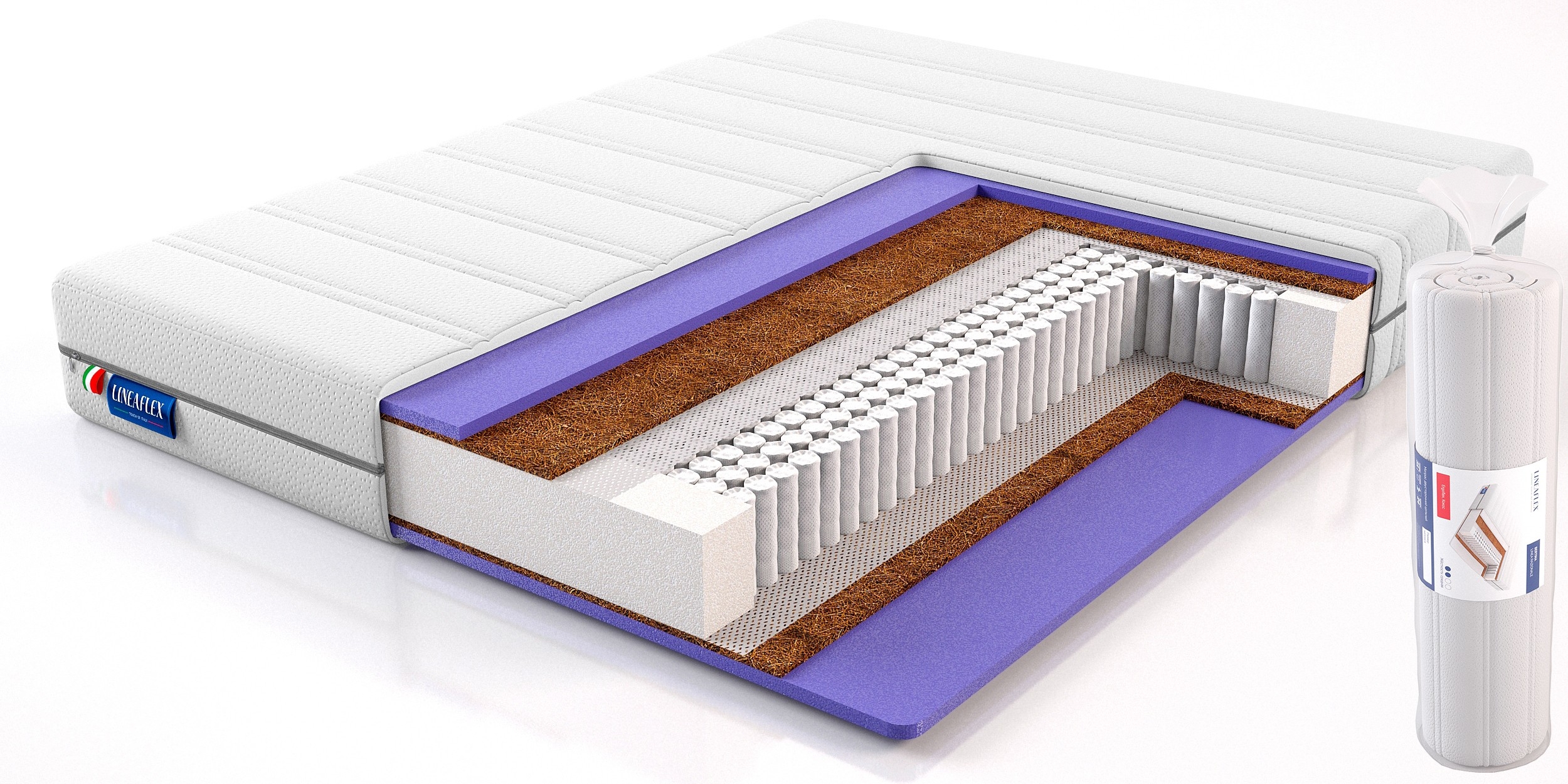 

Матрас Lineaflex Evory Lux 80x200, Evory Lux