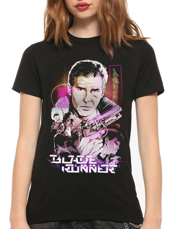

Футболка женская DreamShirts Studio Бегущий по лезвию BLA-302015-1 черная XS, Черный, Бегущий по лезвию BLA-302015-1
