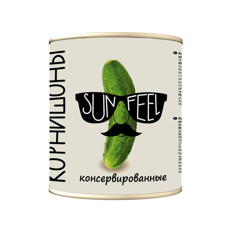 

Корнишоны SunFeel 3,1 л