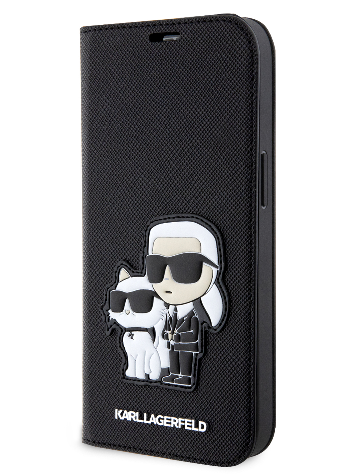 Чехол Karl Lagerfeld для iPhone 14 Booktype Black