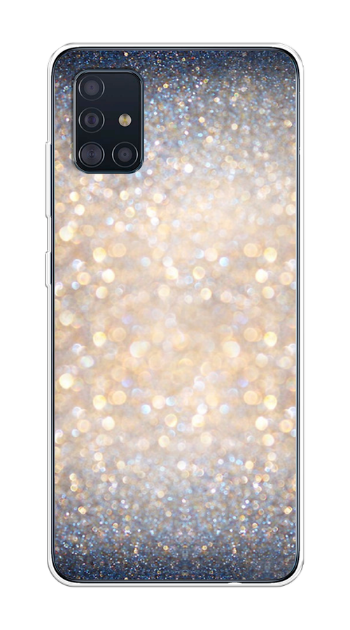 

Чехол на Samsung Galaxy A51 "Мерцание рисунок", Желтый;серый, 28950-1