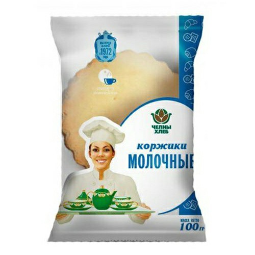 

Коржики Челны-Хлеб Молочные, 100 г