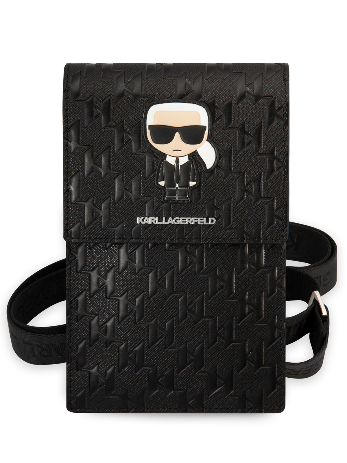 

Сумка Karl Lagerfeld для смартфонов из экокожи, Black, Черный, Wallet Bag