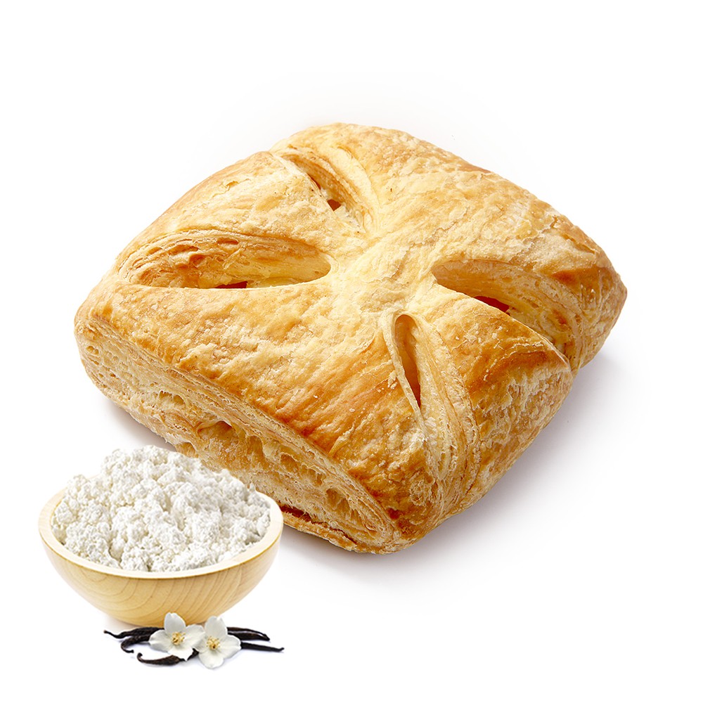 

Слойка Край Каравай с творогом, 100 г