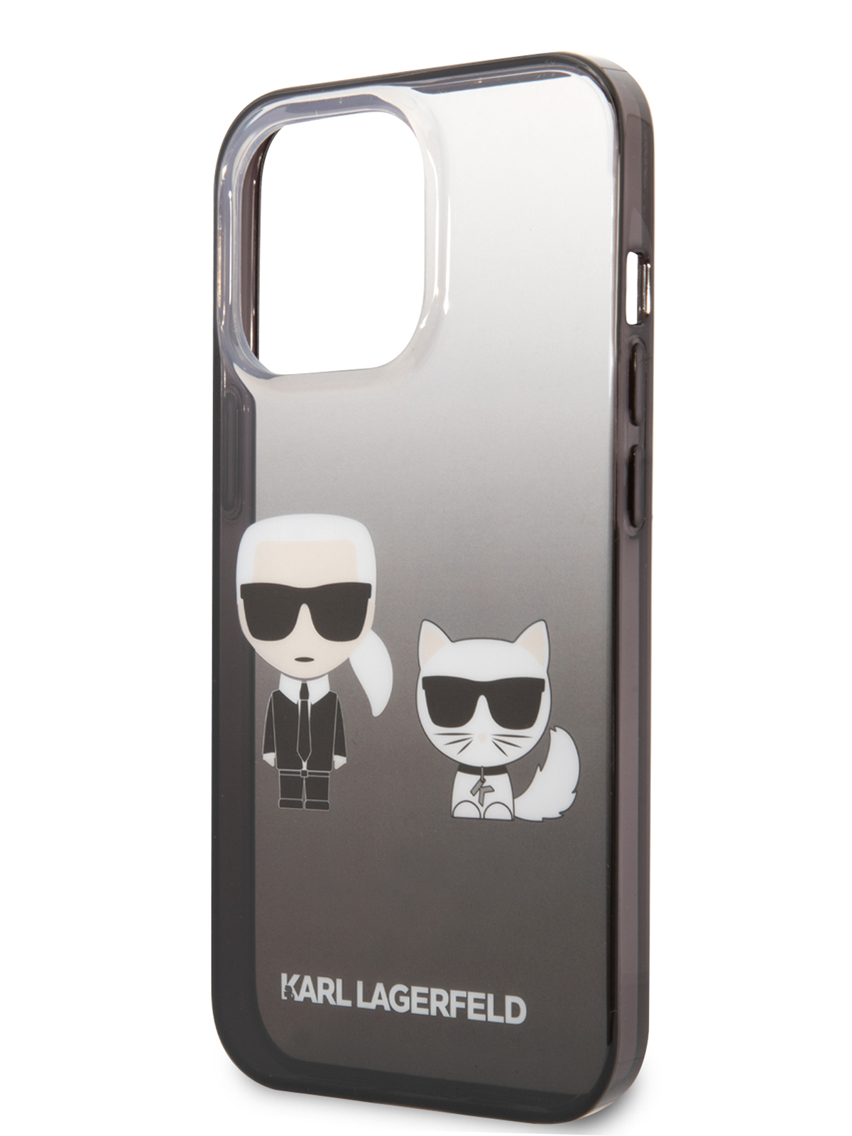 Чехол Karl Lagerfeld для iPhone 13 Pro Karl & Choupette Black