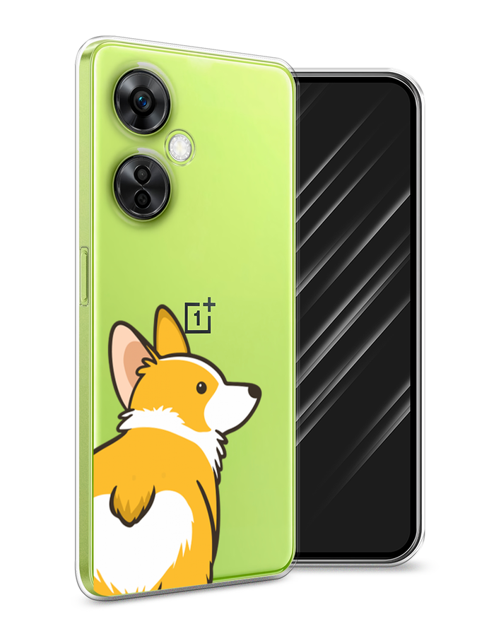 

Чехол Awog на OnePlus Nord N30 5G/Nord CE3 5G/Nord CE3 Lite "Корги следуй за мной", Желтый;бежевый;белый, 153750-2