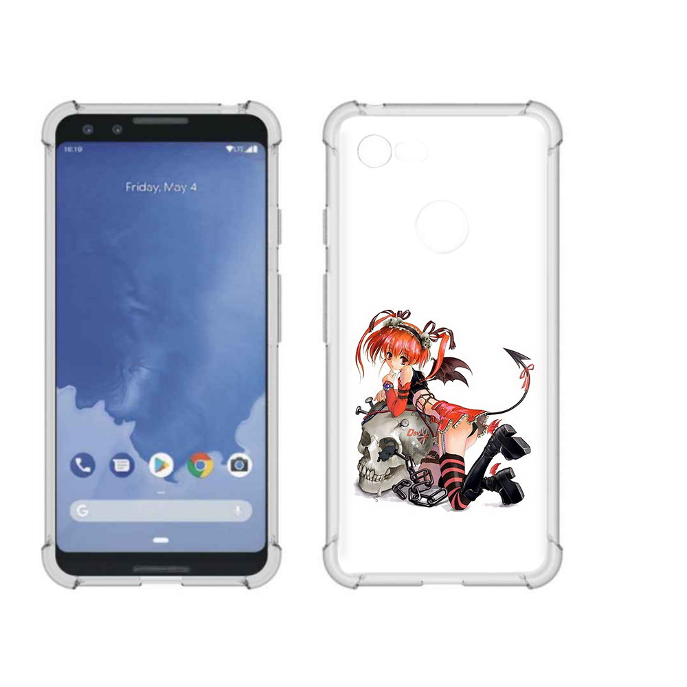

Чехол MyPads Tocco для Google Pixel 3 аниме, Прозрачный, Tocco
