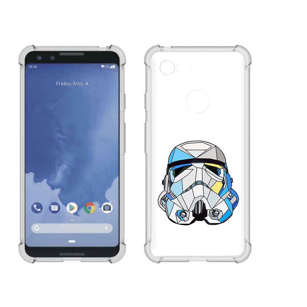 

Чехол MyPads Tocco для Google Pixel 3 star wars дарт вейдер, Прозрачный, Tocco