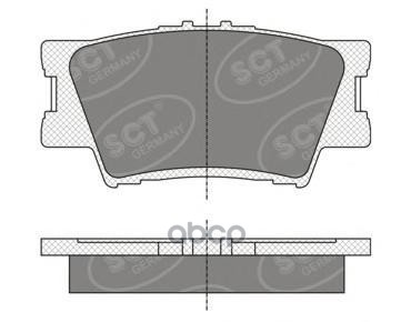 Колодки Торм Задн Toyota Camry V40 06-V50 2 53 5 11-Rav 4 Iii 06-08-Rav 4 Iv 12- 2055₽