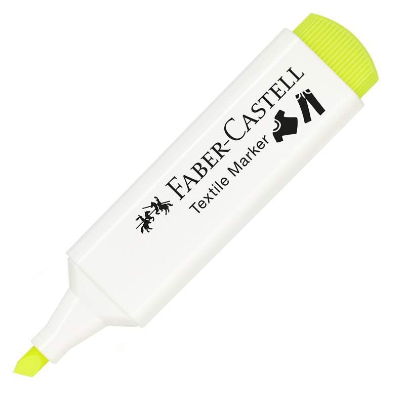 

Маркер перманентный для ткани FABER-CASTELL "Textile Neon" арт. 330701, 10 шт.