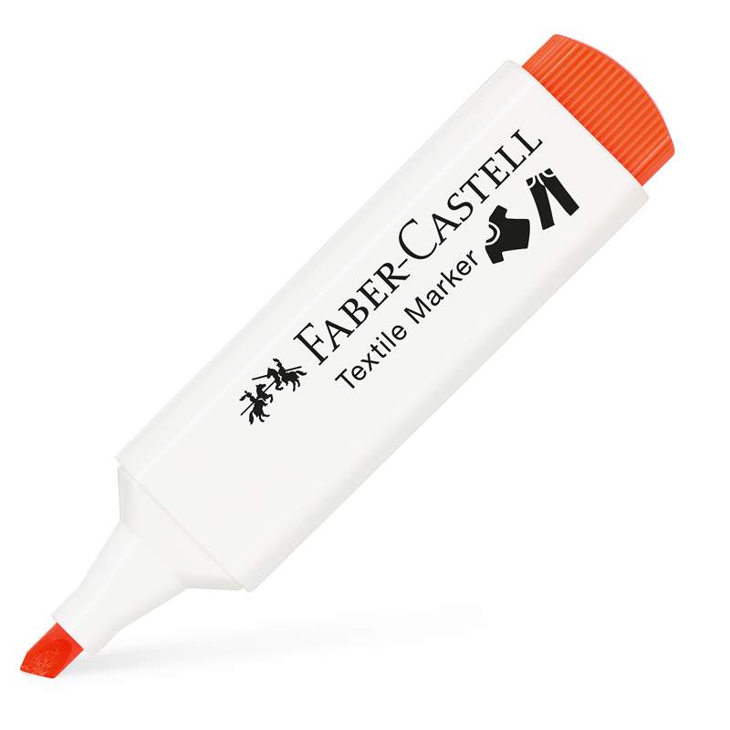 

Маркер перманентный для ткани FABER-CASTELL "Textile Neon" арт. 330700, 10 шт.