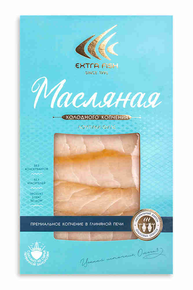 

Масляная рыба Экстра Фиш филе-ломтики холодного копчения