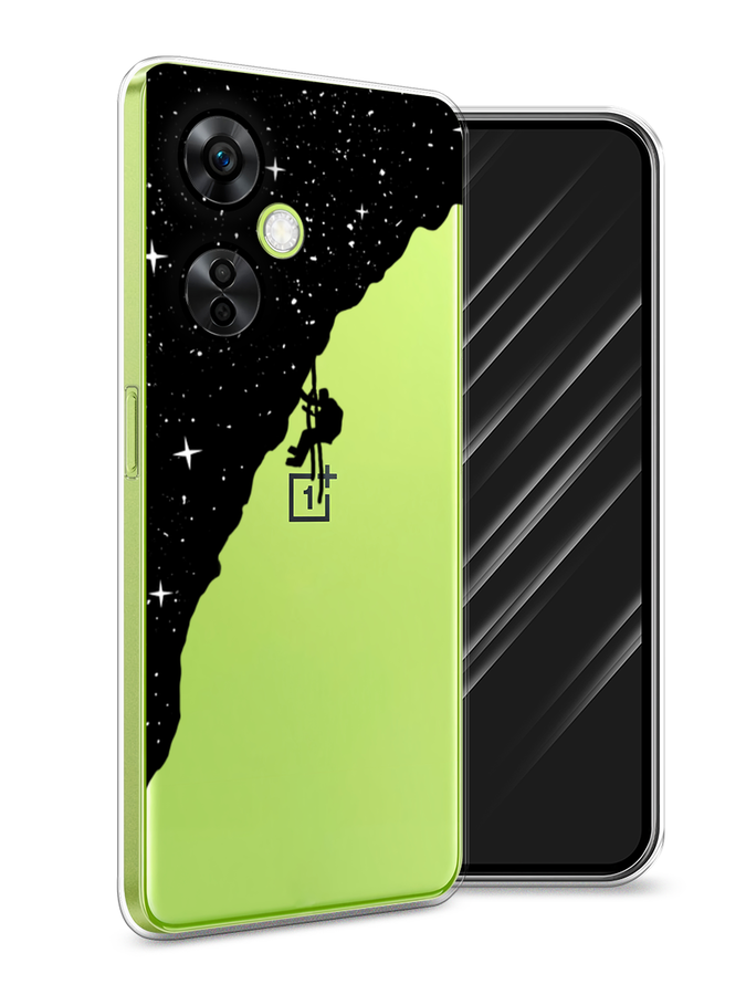 

Чехол Awog на OnePlus Nord N30 5G/Nord CE3 5G/Nord CE3 Lite "Скалолаз в космосе", Черный;белый;бежевый, 153750-4