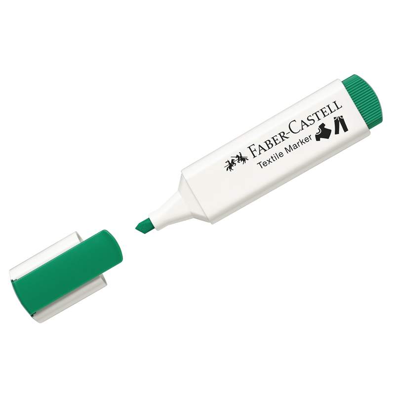 

Маркер перманентный для ткани FABER-CASTELL "Textile" арт. 328347, 10 шт.