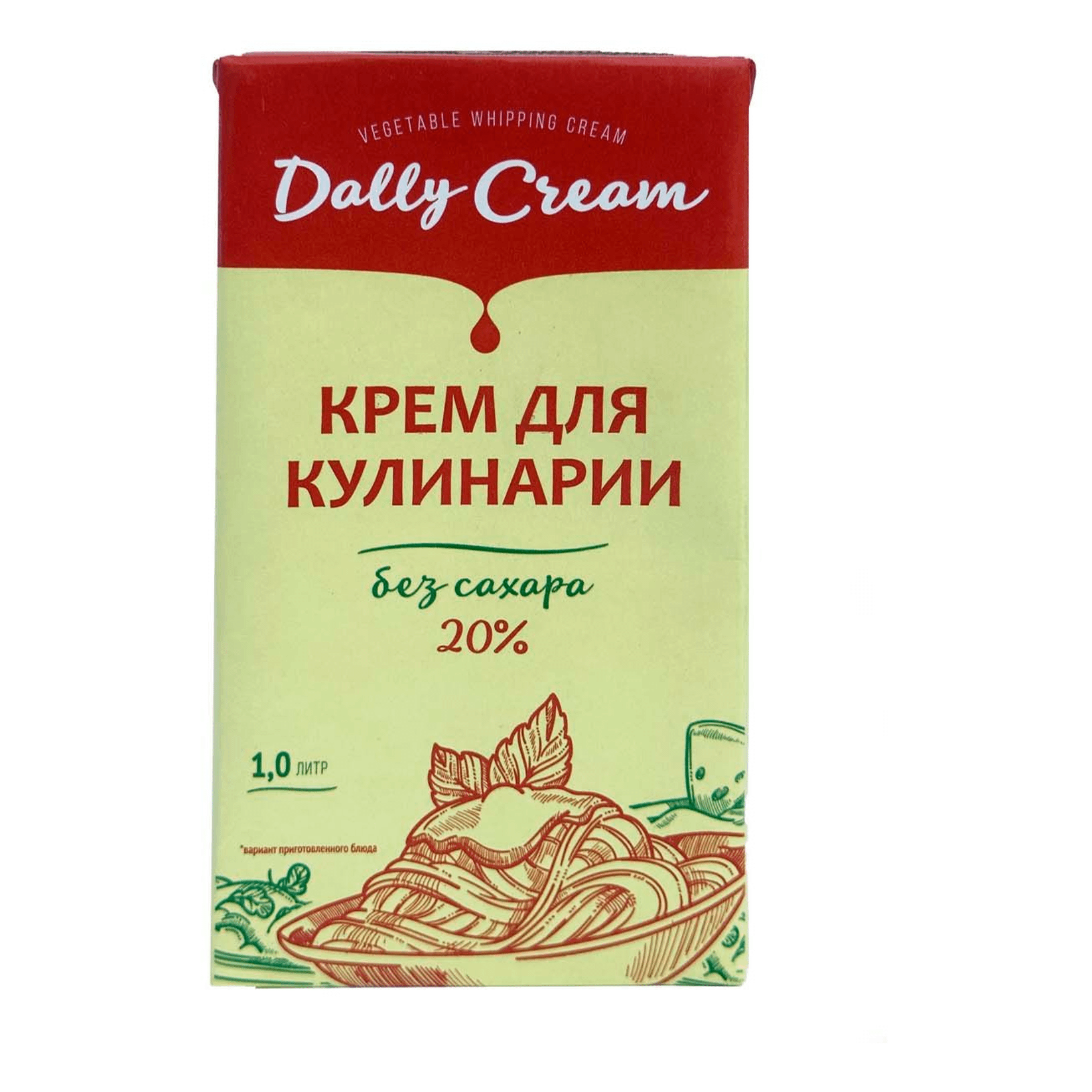 

Сливки Dally Cream Крем для кулинарии ультрапастеризованные 20% 1 л СЗМЖ