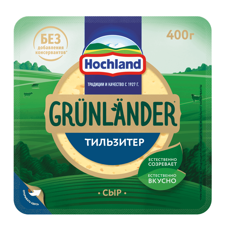 

Сыр плавленый Hochland XXL Чизбургер 185 г