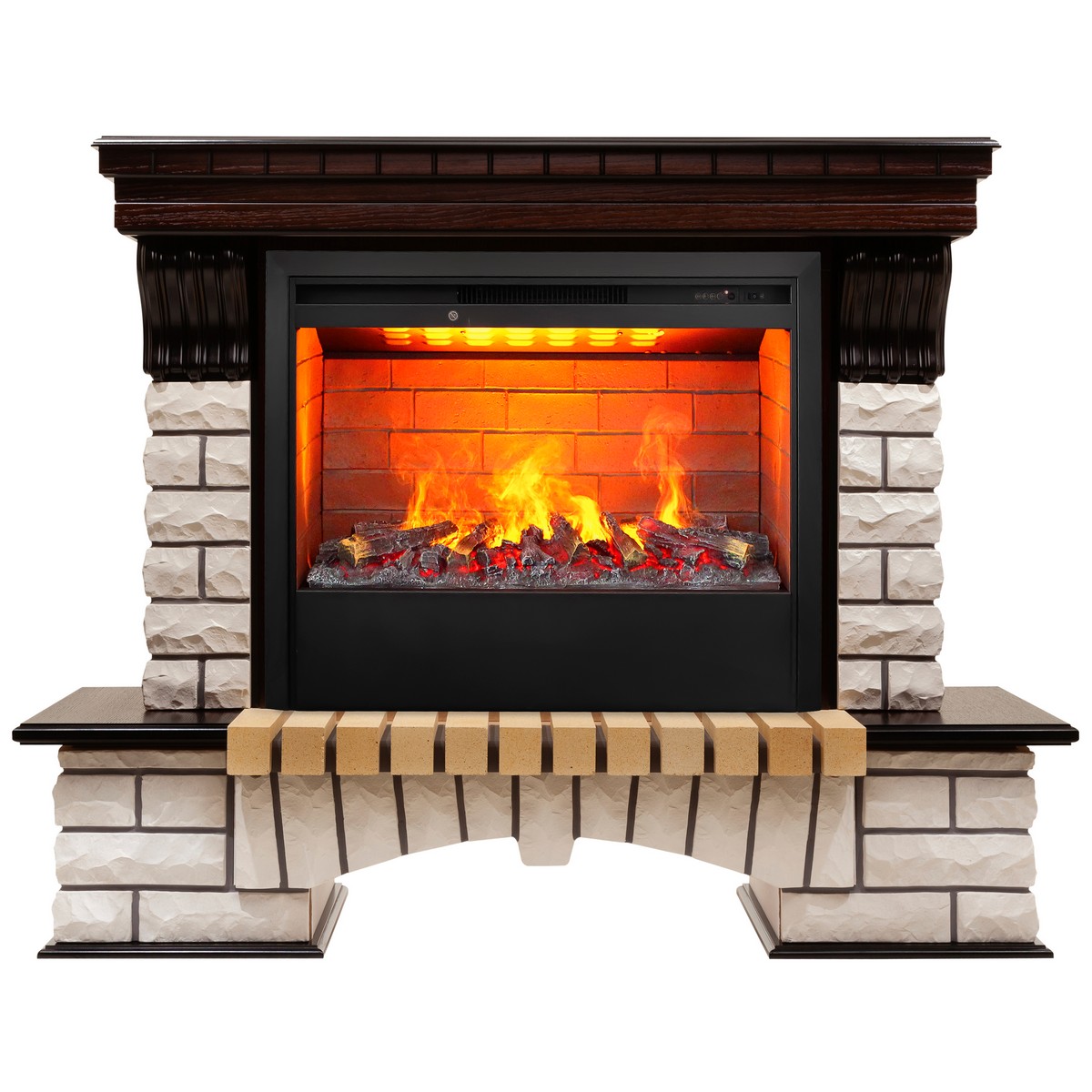 

Электрокамин RealFlame Country 26 AO с очагом 3D Helios 26, Электрокамин Country 26 AO с очагом 3D Helios 26