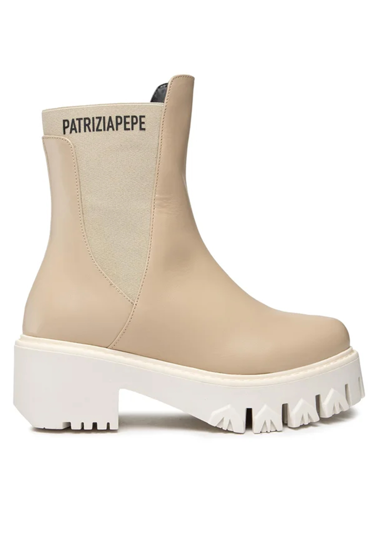 Полусапоги женские Patrizia Pepe 147516 бежевые 38 RU