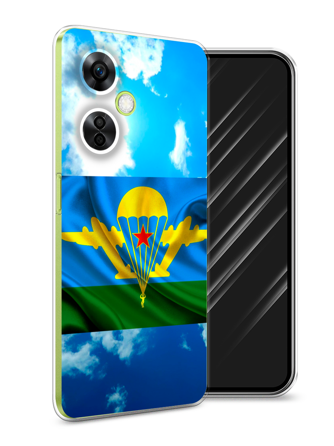 

Чехол Awog на OnePlus Nord N30 5G/Nord CE3 5G/Nord CE3 Lite "ВДВ флаг в небесах", Синий;зеленый;желтый, 153750-5