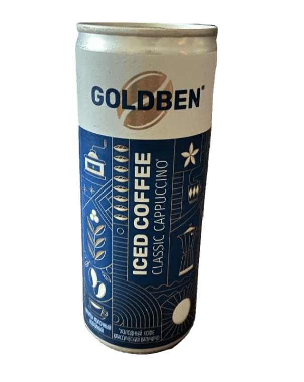 Молочно-кофейный напиток Goldben Классический капучино 2,4% 250 мл
