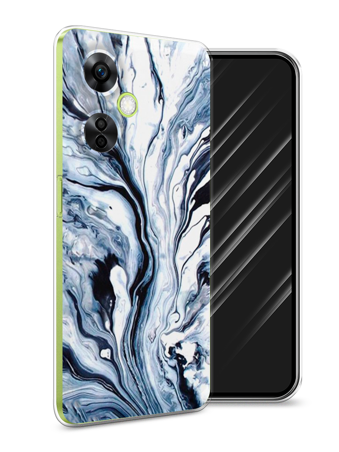 

Чехол Awog на OnePlus Nord N30 5G/Nord CE3 5G/Nord CE3 Lite "Голубой минерал мрамор", 153750-3