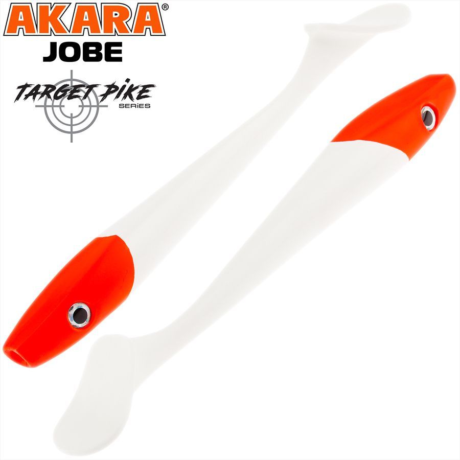 

Силиконовая приманка Akara Jobe Target Pike Big Bait J200-449-F2 2 шт, Jobe Target Pike Big Bait