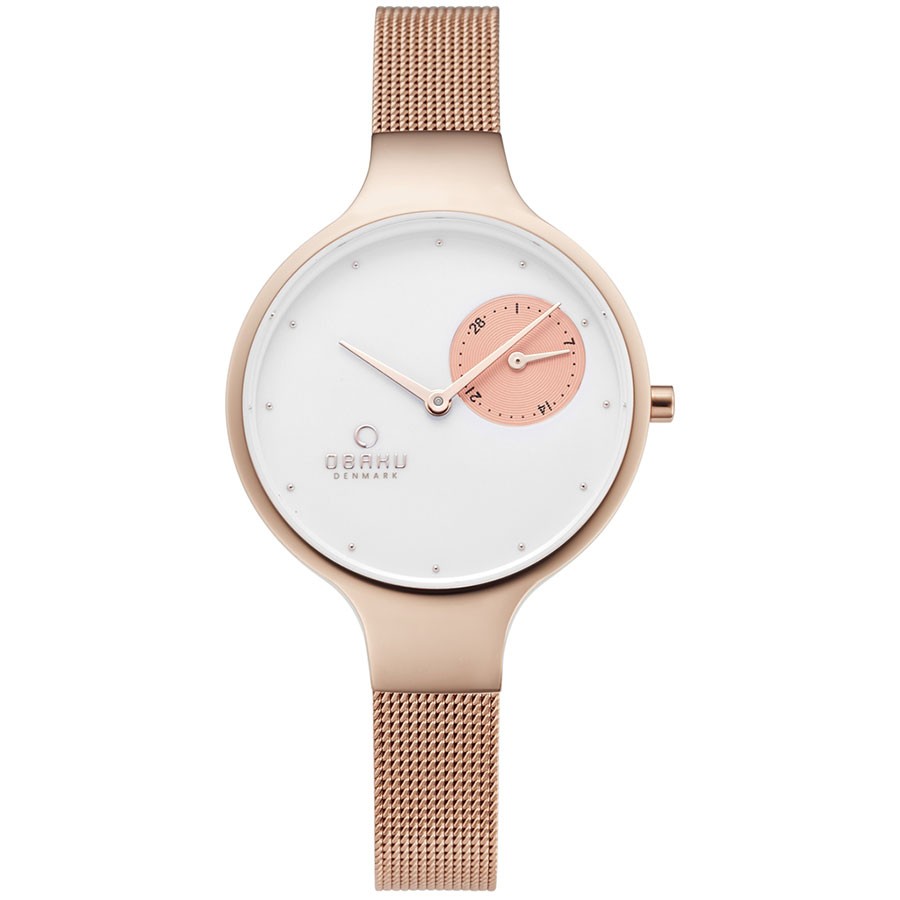 фото Наручные часы женские obaku v201ldvwmv золотистые