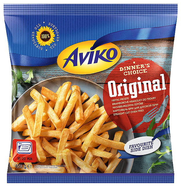 

Картофель-фри Aviko Original замороженный 450 г
