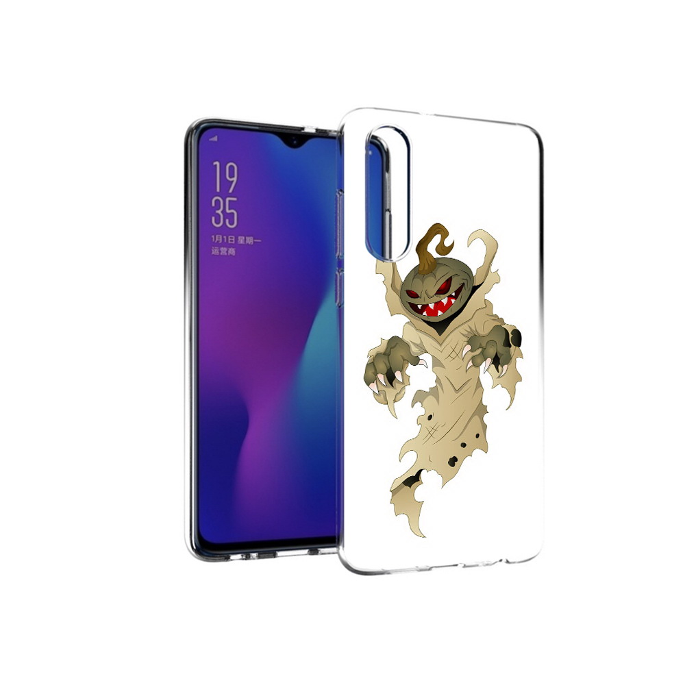 Чехол MyPads Tocco для Huawei P30 призрак хэллоуина
