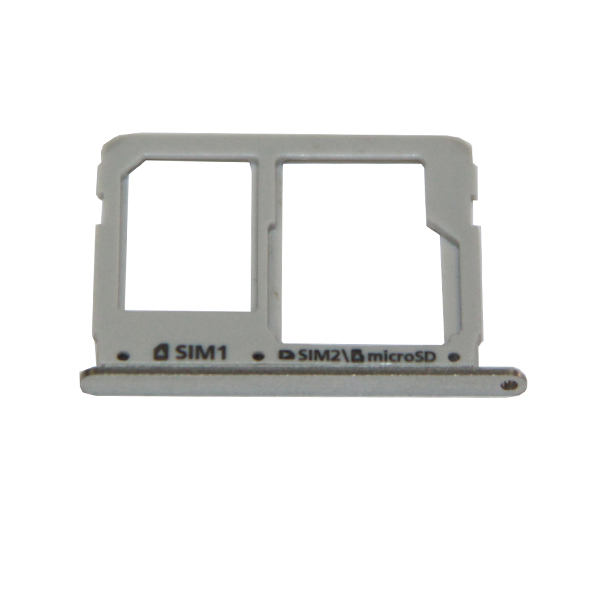 фото Лоток sim-карты для samsung sm-a310f, sm-a510f, sm-a710f и карты памяти <белый> promise mobile