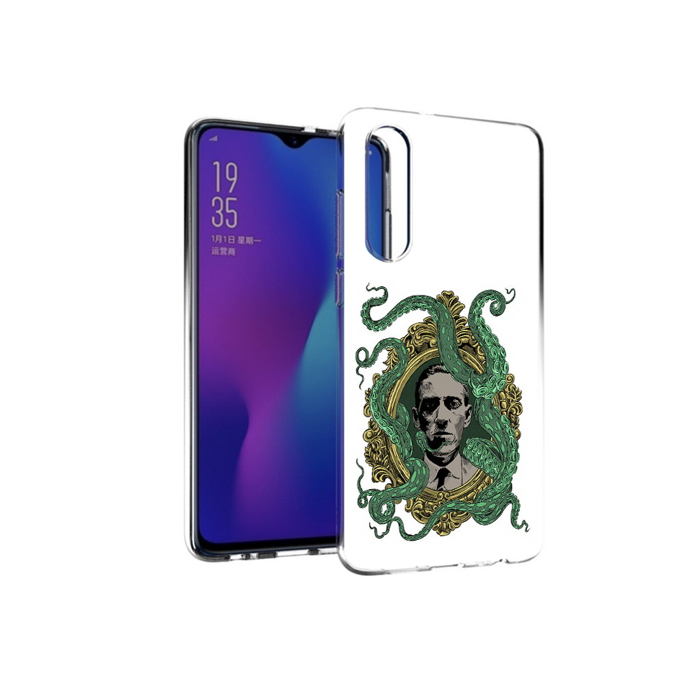 

Чехол MyPads Tocco для Huawei P30 портрет с кракеном, Прозрачный, Tocco
