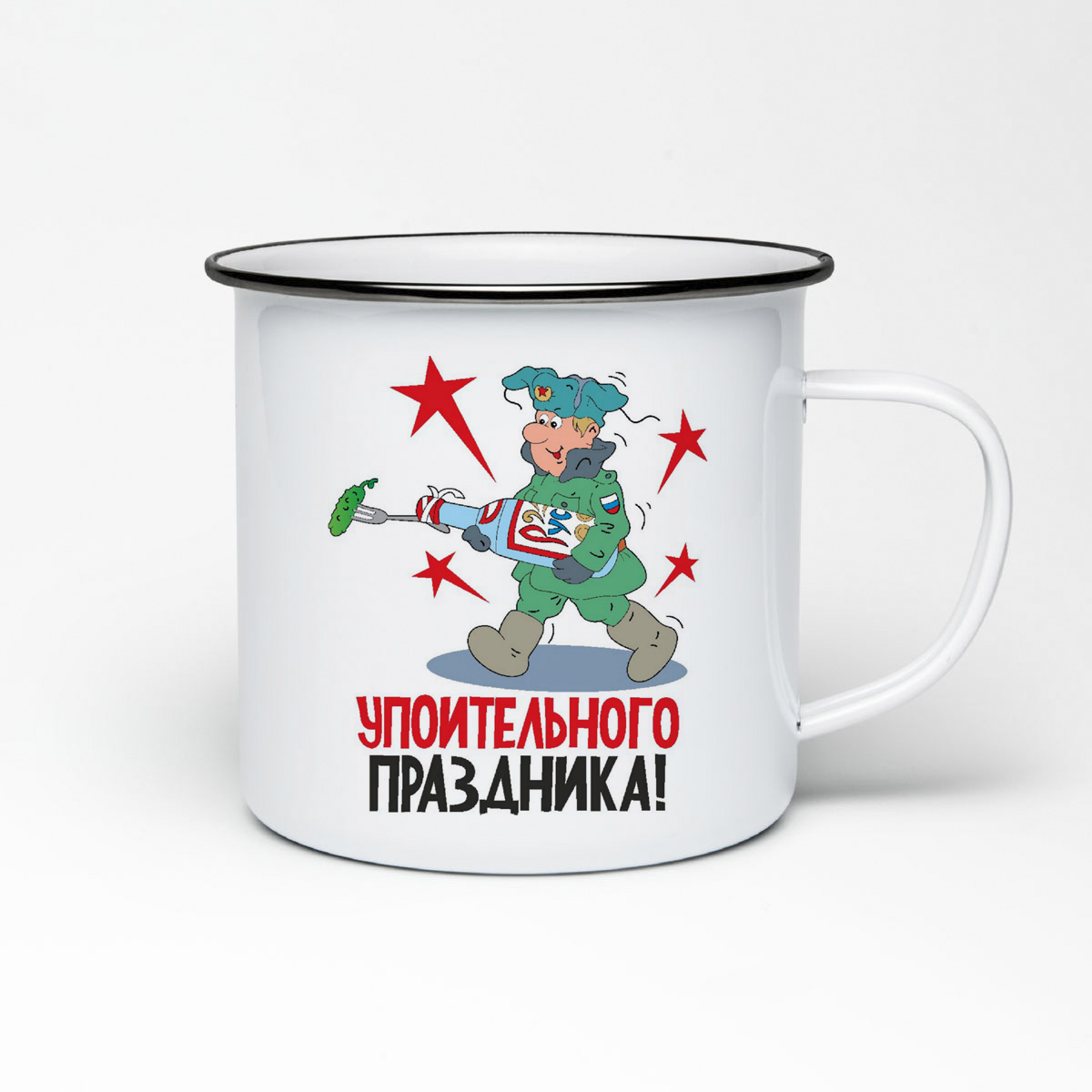 

Кружка металлическая CoolPodarok упоительного праздника