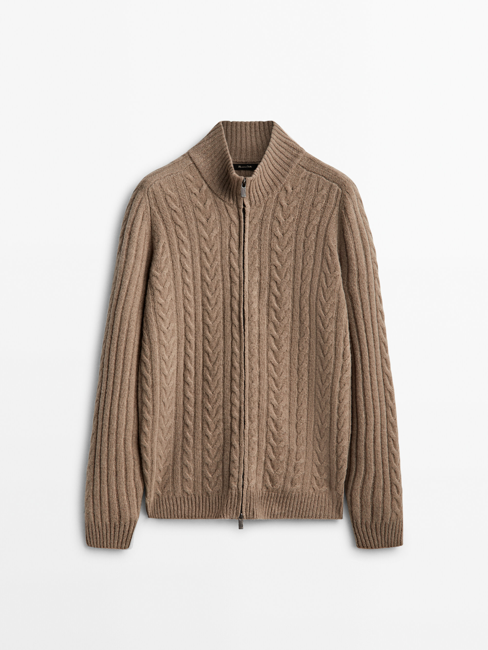 

Кардиган мужской Massimo Dutti 00959415757 бежевый XL, 00959415757