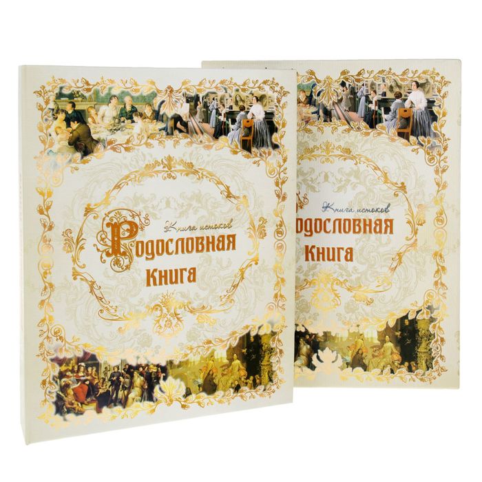 

Родословная книга «Книга истоков», 89 листов, 25 х 32 см, Родословные книги "Семья"