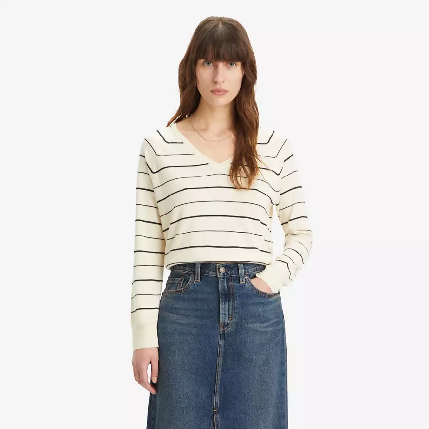 

Свитер Levi's для женщин, белый, размер L, A8502-0007, A8502