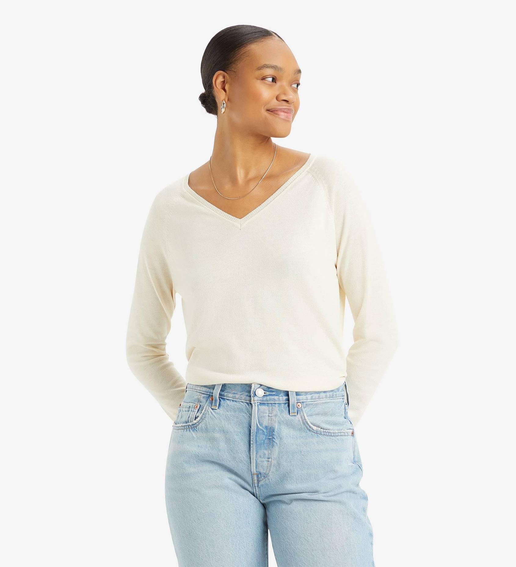 

Свитер Levi's для женщин, бежевый, размер XS, A8502-0000, A8502