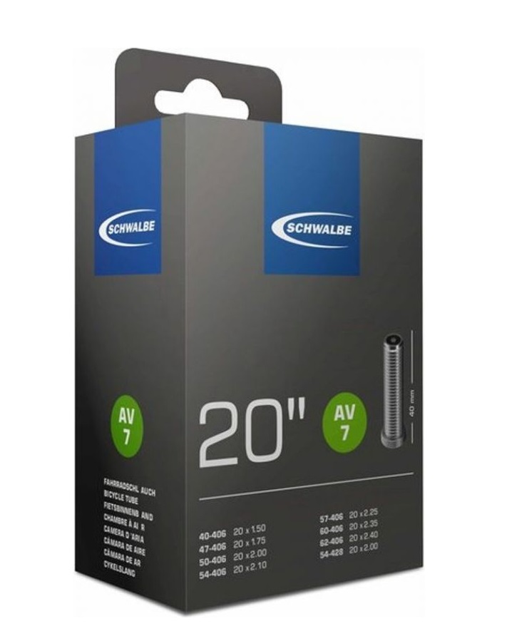 Камера велосипедная SCHWALBE 20