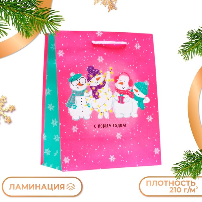 

Пакет UPAK LAND Снеговички 18 х 22,3 х 10 см 1 шт