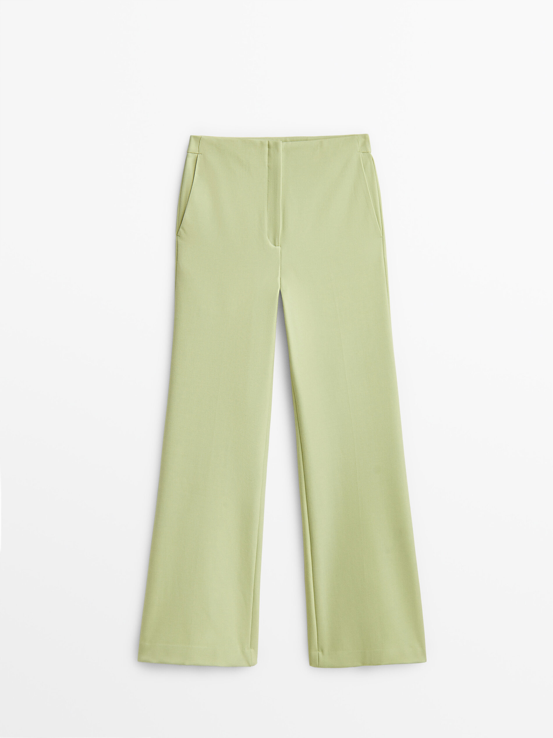 

Брюки женские Massimo Dutti 05022672306 желтые 44, 05022672306