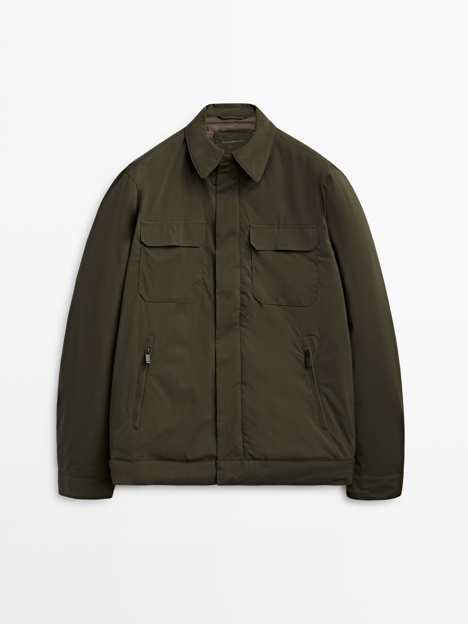 

Куртка мужская Massimo Dutti 03409232830 хаки M, 03409232830