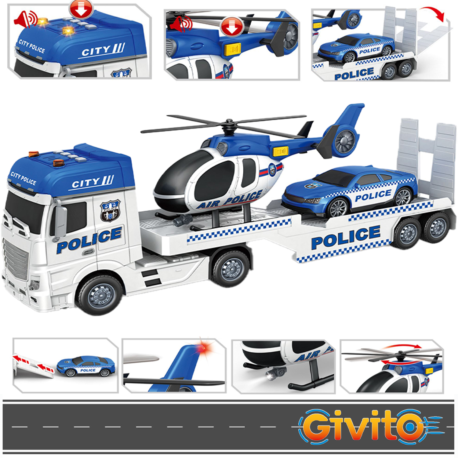 

Игровой набор Givito G235-475 Городской транспортер