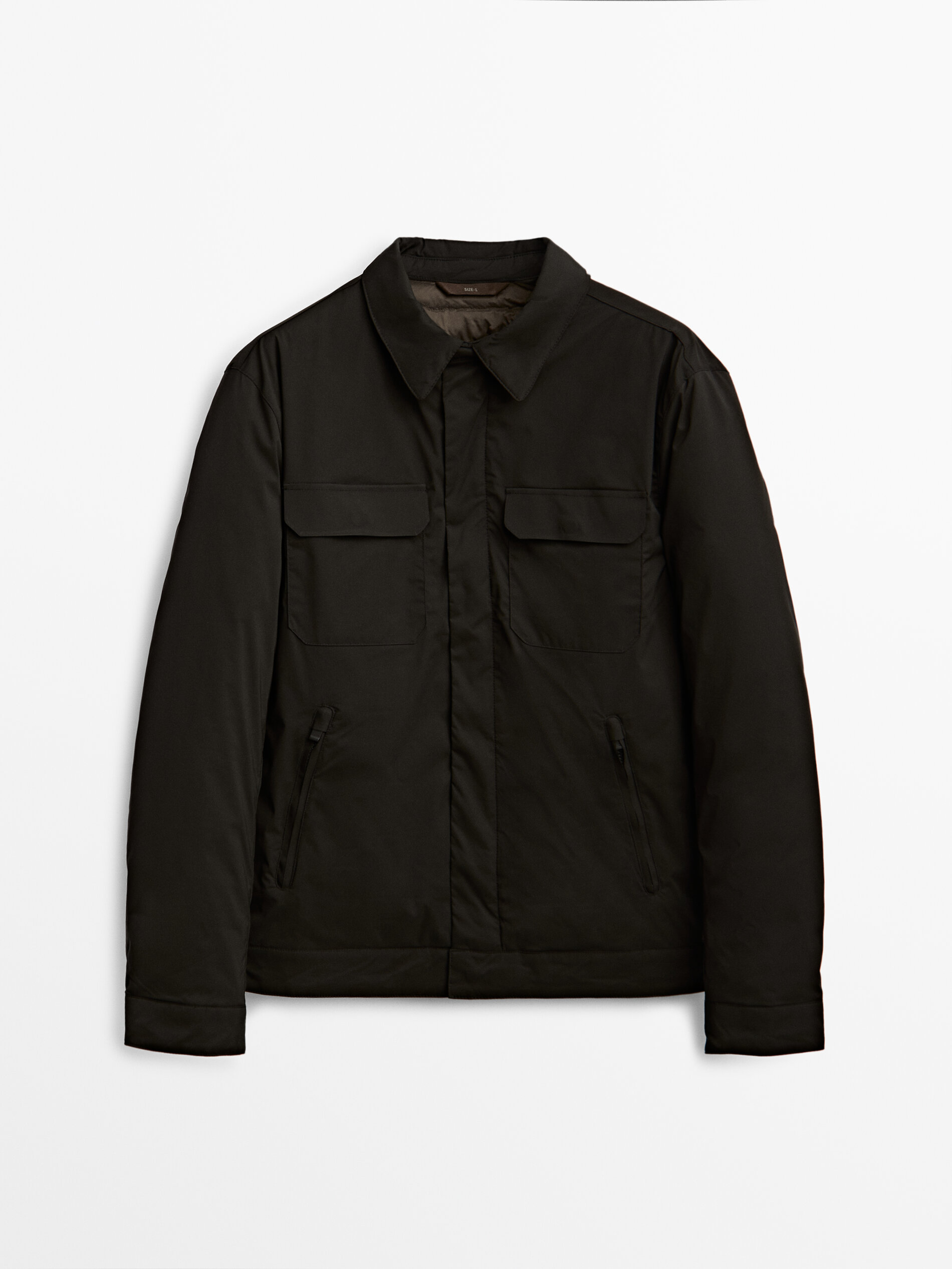 

Куртка мужская Massimo Dutti 03409232800 черная M, 03409232800