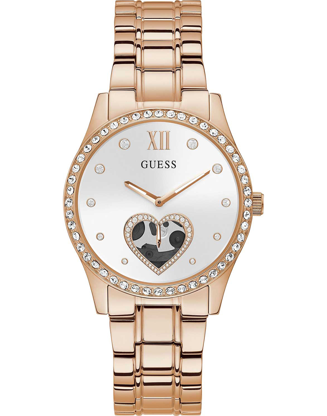 фото Наручные часы женские guess gw0380l3 золотистые