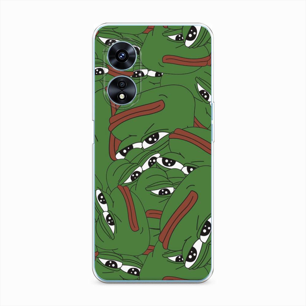 

Чехол Awog "Печальный frog" для Oppo A97, 2511050-9