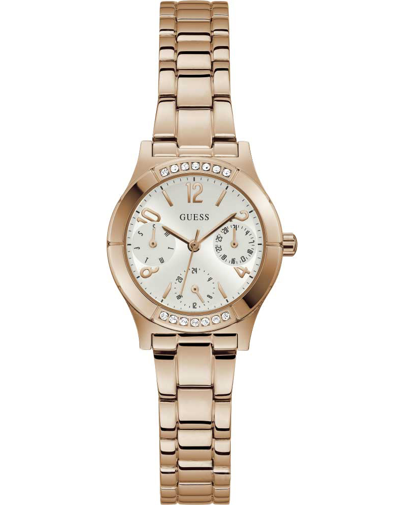 фото Наручные часы женские guess gw0413l3 золотистые