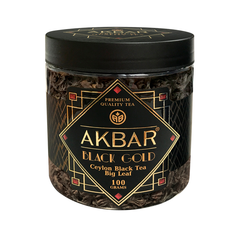 Чай черный Akbar Black Gold листовой 100 г