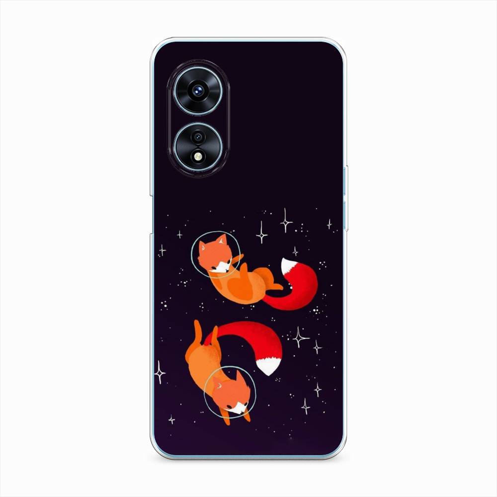 

Чехол Awog "Лисы космонавты" для Oppo A97, 2511050-4