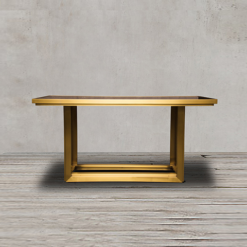 фото Консоль roomers furniture matte gold, м-z0269