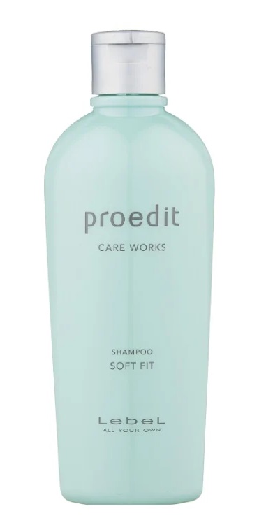 фото Шампунь для жестких и непослушных волос lebel proedit care works shampoo soft fit, 300 мл